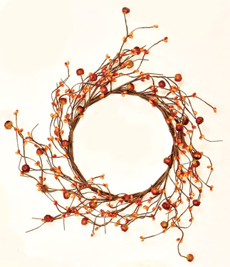 6.5" Berry & Putka Candle Ring