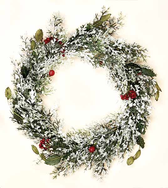 12" FR Pine & Berry Wreath