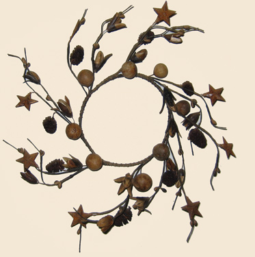 4.25" Star Pod Candle Ring