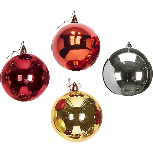 200MM Large Shatterproof Plastic Ball Ornament
