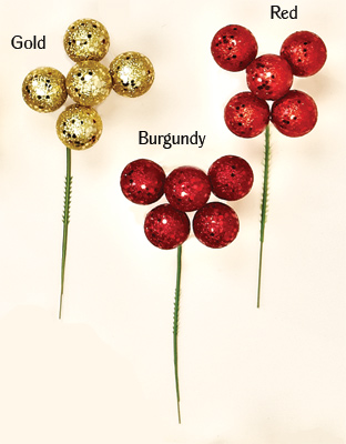 Sequined Ball Pk X 5