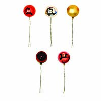 60mm Plastic Ball on Wire Pick 