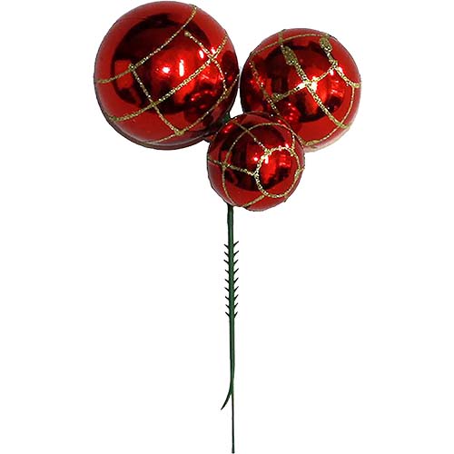 Large Xmas Ball Pick