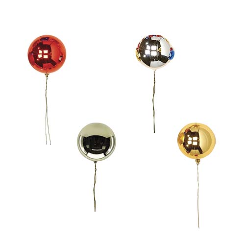 120mm Shatterproof Plastic Ball Ornament