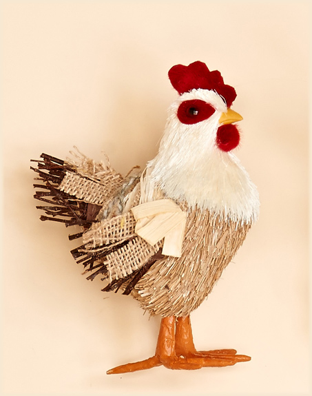 24" Barn Star Snowman with Broom