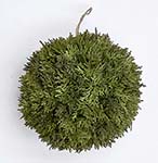 8" Faux Cypress Kissing Ball