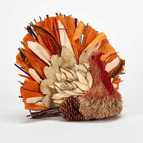 11" Natural Tabletop Turkey