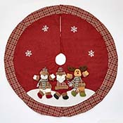48" Christmas Embroidery Tree Skirt