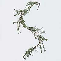 51" Green Artificial Mistletoe Garland