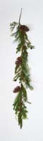 60" Pine Cone And Needle Garland