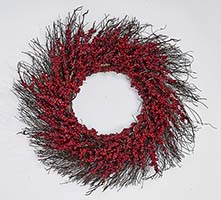 22" Berry on Twig Wreath