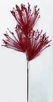 33" Glitter Pine Needle Spray