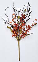 21`" FALL BERRY TWIG BUSH