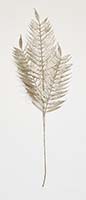 32" Gold Glitter Fern Spray X 3 - CLOSEOUT