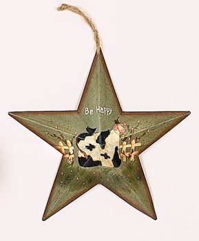 12" Barn Star Cow-CLOSE OUT