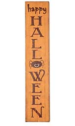 40" Happy Halloween Porch or Hanging Wood Sign
