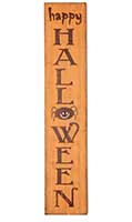 40" Happy Halloween Porch or Hanging Wood Sign