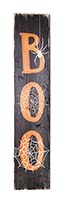 40" Wood Halloween Boo Porch or Hanging Sign