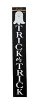 40" Wood Trick or Trick Porch or Hanging Sign