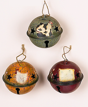 5" Handpainted Round Bell-CLOSE OUT