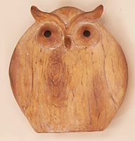 6.5" Polyresin Owl - CLOSEOUT