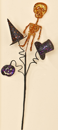 18" Glitter Halloween Spray