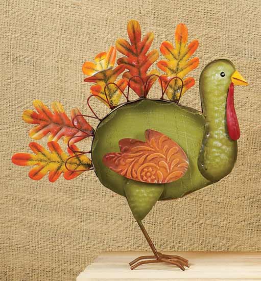14" Metal Turkey