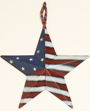 12" Tin Americana Star