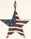 12" Tin Americana Star