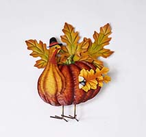 13" X 15" Standing Metal Turkey