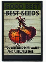 19" BEST SEED WOOD SIGN - CLOSE OUT