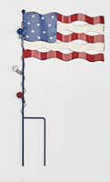 20" Americana Flag Stake