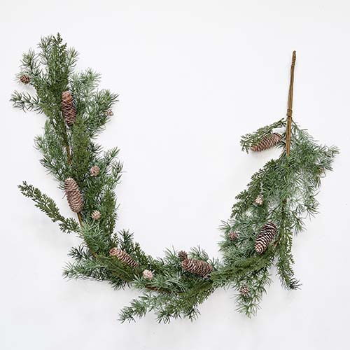 60" Pine & Pine Cone Garland