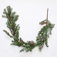 60" Pine & Pine Cone Garland