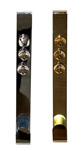 16" Metal Wreath Hanger w/ Jingle Bells 